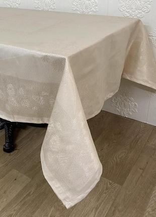 Скатерть masali тефлон 140x180 model 506 cappucino