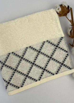 Полотенце cottonize 50х90 cod141 молочный