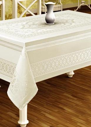 Скатертина sagol тефлон 160x350 st-052 cream