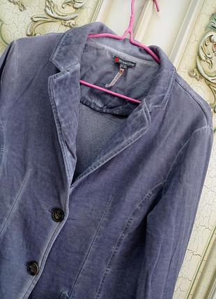 Натуральний тепленький піджачок тканина з цікавою варкою