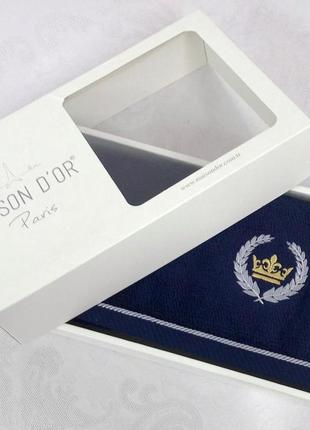 Рушники maison d'or 4шт pierre loti navy