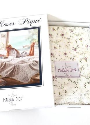 Покрывало maison d'or roses 180x240 dark lilac