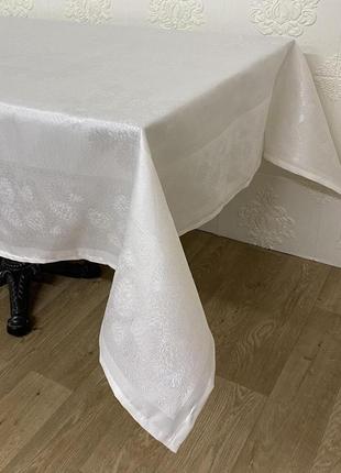 Скатерть masali тефлон 160x220 model 506 cream