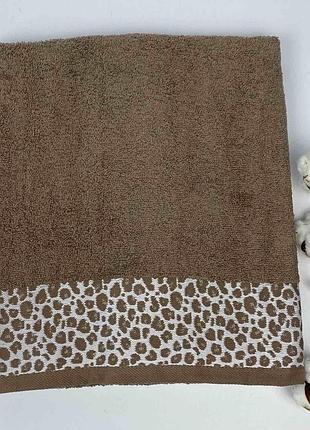 Полотенце cottonize 70х140 cod151 шоколад