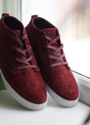 Мужские кроссовки emerica romero troubadour suede burgundy