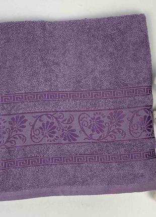 Рушник cottonize 70х140 cod137 фіолетовий