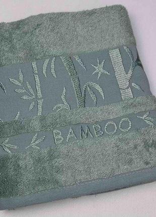 Полотенце cottonize 50х90 bamboo-2 зеленый