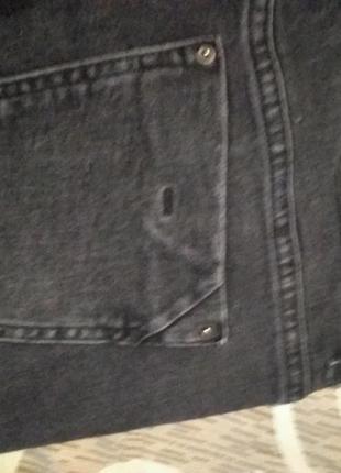 Zara джинсы,24-26,замеры/1/,черные6 фото