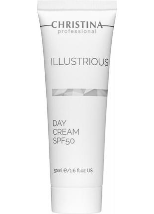 Дневной крем spf 50 christina illustrious day cream spf 50  50 мл1 фото