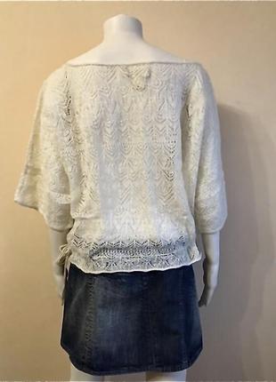 Ажурна кофта в складі мохер denim & sypply2 фото