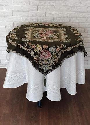 Квадрат велюровий 95х95 st 125 v6 haki