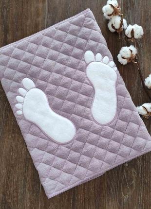 Полотенце-коврик для ног maison d`or doormat 50x80 dark lilac