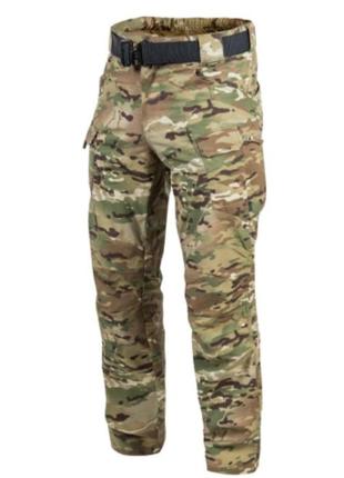 Тактичні штани helikon-tex мультикам utfp urban tactical pants flex multicam