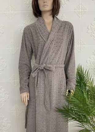 Халат женский maison d'or vosmod grey m