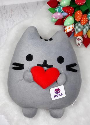 М'яка іграшка - подушка кіт пушин, pusheen ket1 фото