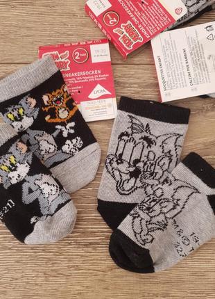 2 пари! 19-22 (1-2 года), носки