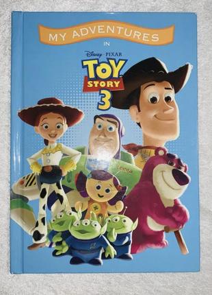 Красивая детская книжка на английском языке disney pixar toy story 3 история игрушек 3