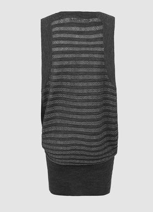 Платье-туника allsaints gray mai sleeveless dress оригинал2 фото