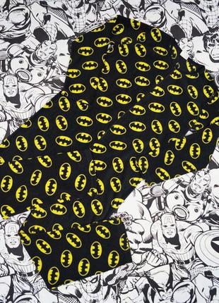Флисовая пижама кигуруми с логотипами бэтмен batman dc comics8 фото