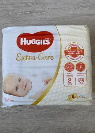 Підгузники “haggies” extra care1 фото