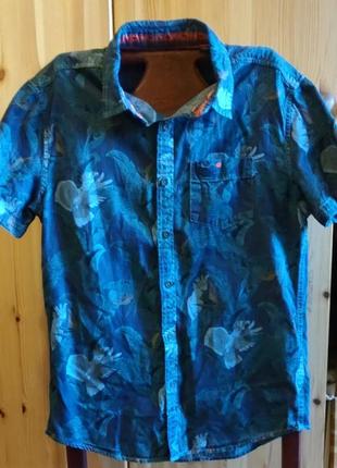 Рубашка чоловіча з коротким рукавом