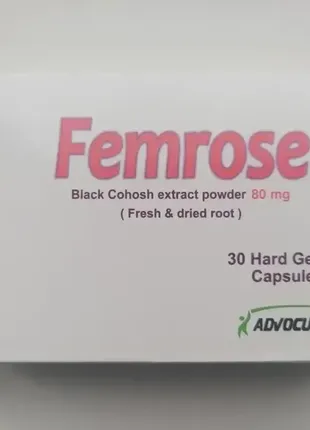 Femrose dietary suppliment харчова добавка при симптомах менопаузи