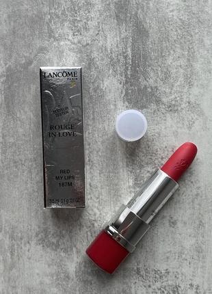 Помада lancome rouge in love