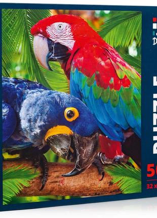 Пазлы parrots 500 элементов vladi toys (dt500-01)