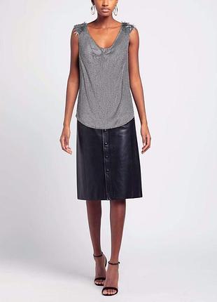 Топ trussardi jeans сірого кольору,