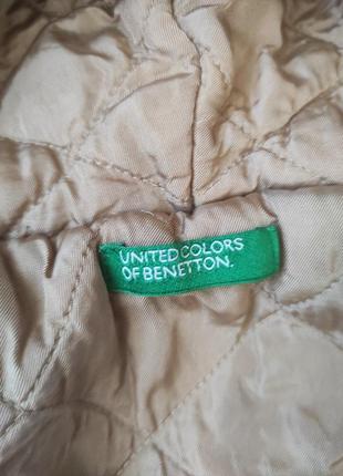 Стильное пальто benetton куртка плащик деми 74 см 9-12 мес7 фото