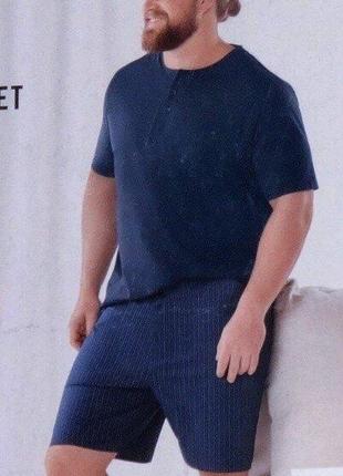 Новый мужской домашний костюм или пижама livergy, батал, р.xxxl, евро 64/66