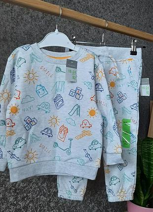 Новий утеплений костюм primark