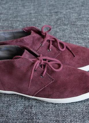 Низкие ботинки fred perry byron suede оригинал нат замша