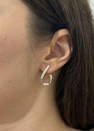 Серебряные серьги