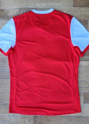 Umbro размер l спортивная футбольная лобочая футболка джерси красная белая5 фото