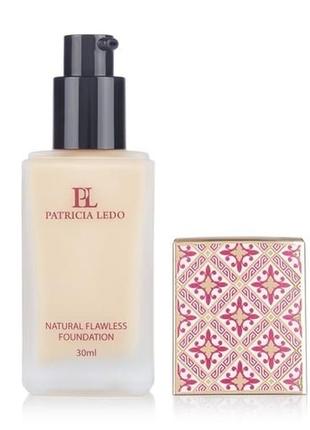 Natural flawless foundation patricia ledo мagnetique collection тон 2 3 тональна основа для обличчя тональний крем2 фото