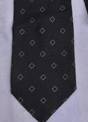 Строгий фактурный  галстук "marco cellini"