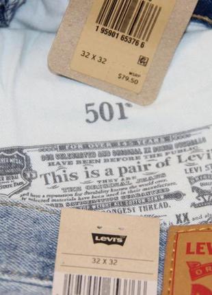 Levis 501 джинси оригінал із кота7 фото