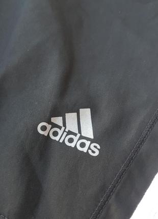 Adidas climalite response розмір xs-s-m спортивні жіночі шорти чорні білі6 фото