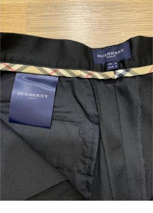 Укороченные брюки со стрелками , классика от burberry golf. испания3 фото