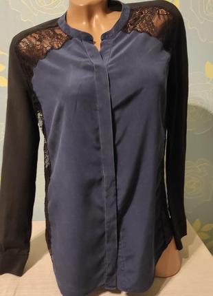 Блуза шелковая sandro paris