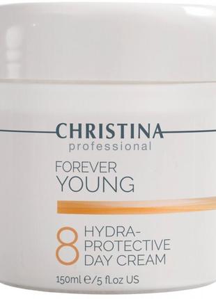 Денний гідрозахисний крем spf 25 (крок 8) christina forever young hydra protective day cream spf 25 150 мл