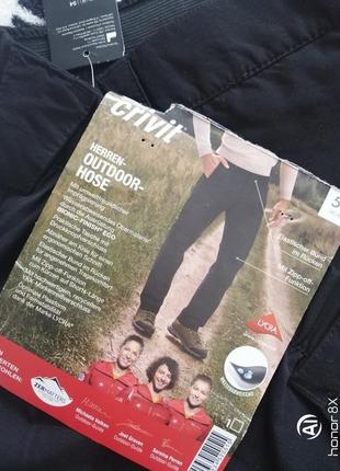 Функциональные трекинговые брюки штаны 2 в 1  германия crivit pro5 фото