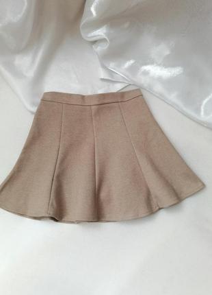 ☘️ мини-юбка кашемир міні-спідниця кашемір3 фото