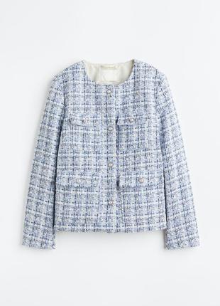 Короткий жакет из фактурной ткани. бренд: h&m