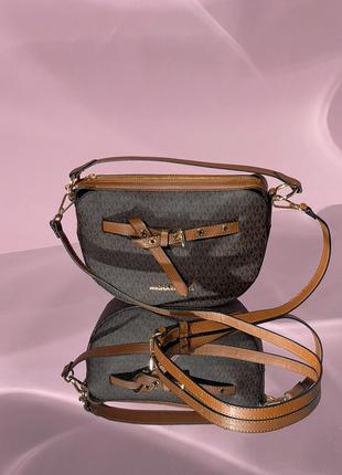 Сумка в стиле michael kors dover brown 2