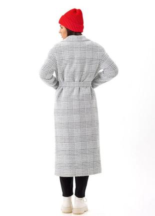 Демісезонне пальто з принтом2 фото