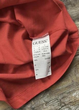 Новая красная футболка guess4 фото