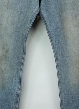 Шикарные оригинальные джинсы diesel buster vintage effect regular slim tapered3 фото