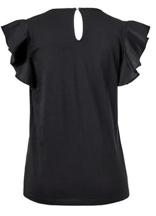 Роскошная женская блуза с воланами от tchibo, размер наш 52-54(44/46 евро)3 фото